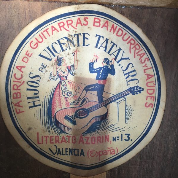 Hijos de Vicente Tatay Valencia Guitar Spain