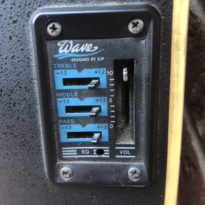 Very rare Academy Bov-105E electro acoustic guitar