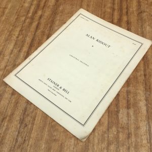 Alan Ridout Christmas Oratorio Chorus Part D63