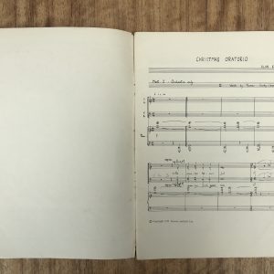 Alan Ridout Christmas Oratorio Chorus Part D63
