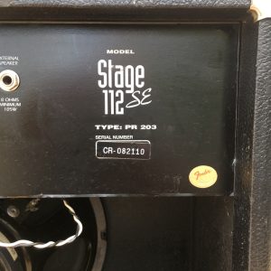 Fender Stage 112SE 2-Channel 160w 1x12
