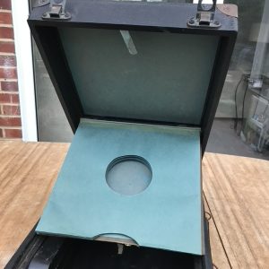 Vintage Concert Grande Portable Wind Up Gramophone Rare