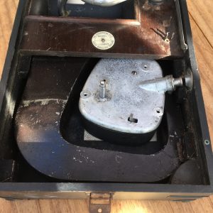 Vintage HMV Portable Model 101 Wind Up Gramophone