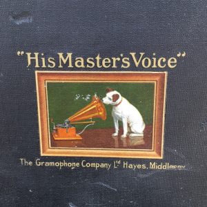 Vintage HMV Portable Model 101 Wind Up Gramophone