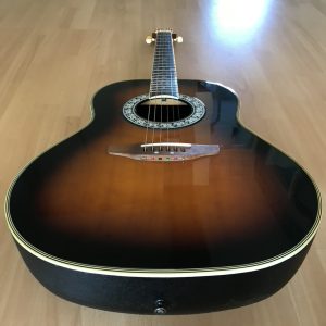 Rare Ovation Celebrity CC67 Electro Acoustic 1981 Guitar Korea Tobacco Burst