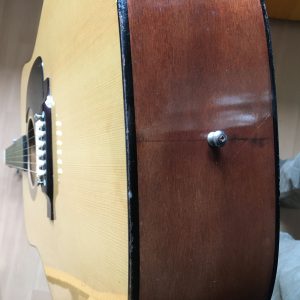 Vintage Acoustic Guitar Made in Korea 60s/70s Nice Sound D35 type