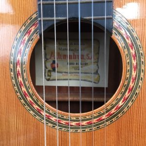 Alhambra Model 2P classical flamenco spainish guitar spain
