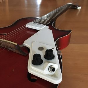 Egmond Kansas Junior Vintage Electric Semi Acoustic Guitar 1960s