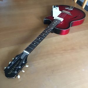Egmond Kansas Junior Vintage Electric Semi Acoustic Guitar 1960s