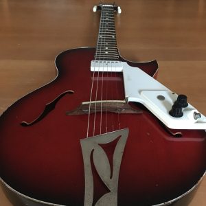 Egmond Kansas Junior Vintage Electric Semi Acoustic Guitar 1960s