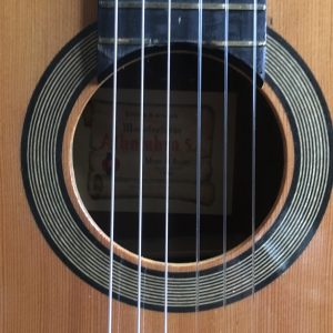 Alhambra 1973 Classical Spanish Guitar. Made in Spain.