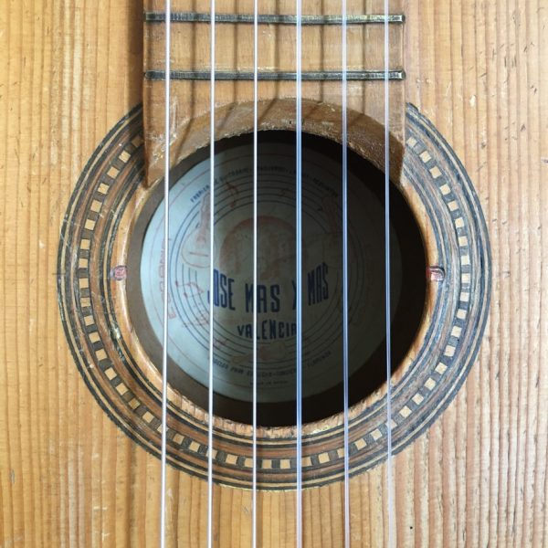 Vintage 1950/60s José Más Y Más Spanish Flamenco Guitar Handmade Valencia Spain