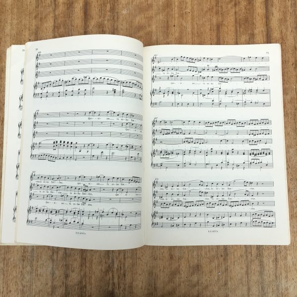 Mozart Missa C Minor Piano Score Edition Peters