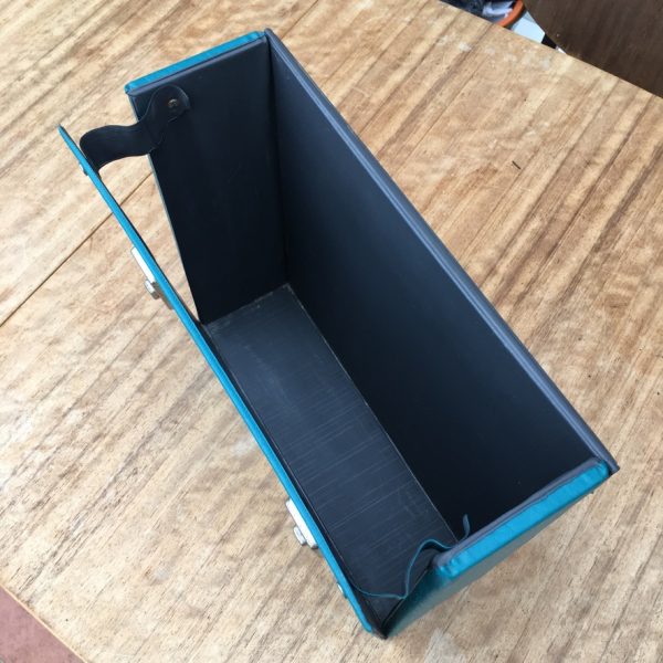 Vinyl 12 inch LP Record Storage Case in Teal