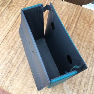 Vinyl 12 inch LP Record Storage Case in Teal