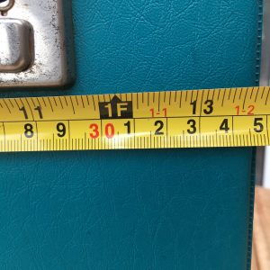Vinyl 12 inch LP Record Storage Case in Teal
