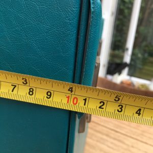 Vinyl 12 inch LP Record Storage Case in Teal
