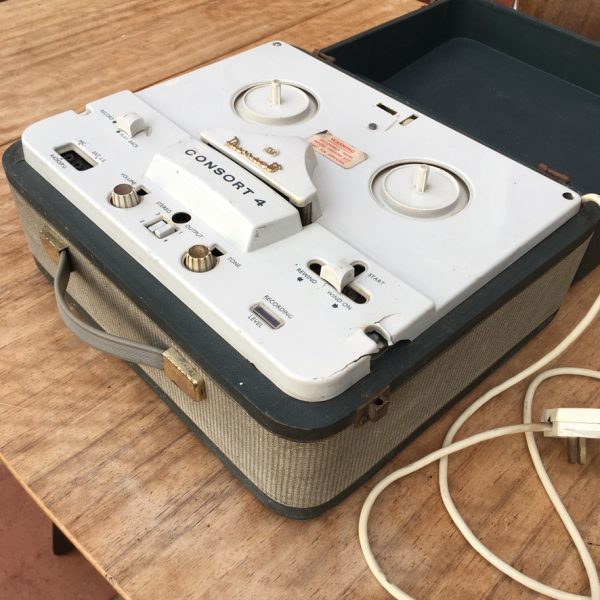 BSR Dansette Consort 4 Reel-to-Reel Player Recorder 1960s