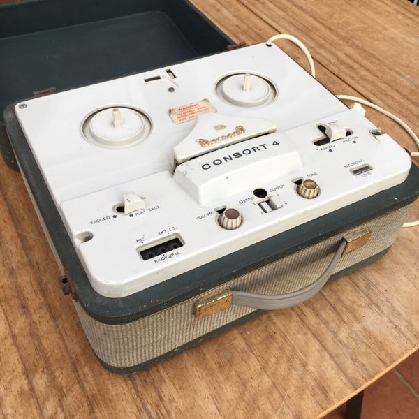 BSR Dansette Consort 4 Reel-to-Reel Player Recorder 1960s