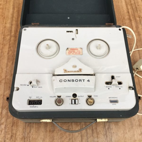BSR Dansette Consort 4 Reel-to-Reel Player Recorder 1960s