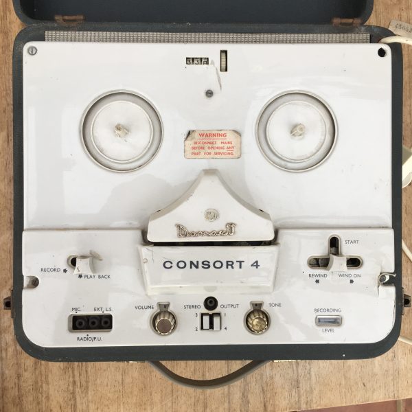 BSR Dansette Consort 4 Reel-to-Reel Player Recorder 1960s