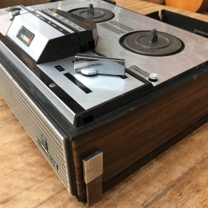 1960s Vintage Grundig TK124 Valve Reel-to-Reel Tape Recorder/Player