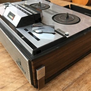 1960s Vintage Grundig TK124 Valve Reel-to-Reel Tape Recorder/Player