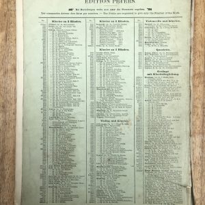 Schumann Novelletten Op.21 Edition Peters No. 2308