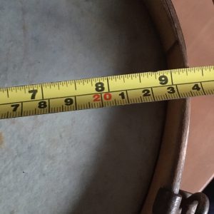 Vintage Wooden Antique Drum 9.25