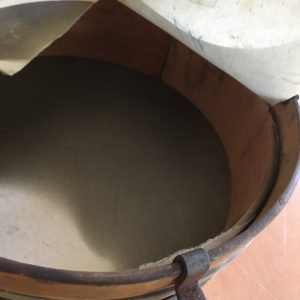 Vintage Wooden Antique Drum 9.25