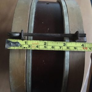 Vintage Wooden Antique Drum 9.25