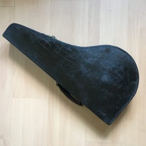 Vintage Dulcetta London Mandolin Banjo, Banjolin with faux crocodile skin hard case