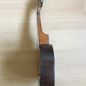 Vintage Dulcetta London Mandolin Banjo, Banjolin with faux crocodile skin hard case