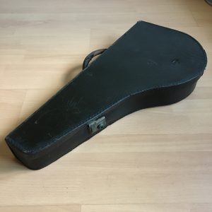 Vintage Dulcetta London Mandolin Banjo, Banjolin with faux crocodile skin hard case