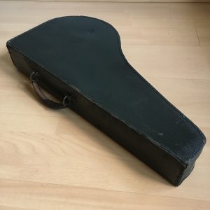 Vintage Dulcetta London Mandolin Banjo, Banjolin with faux crocodile skin hard case