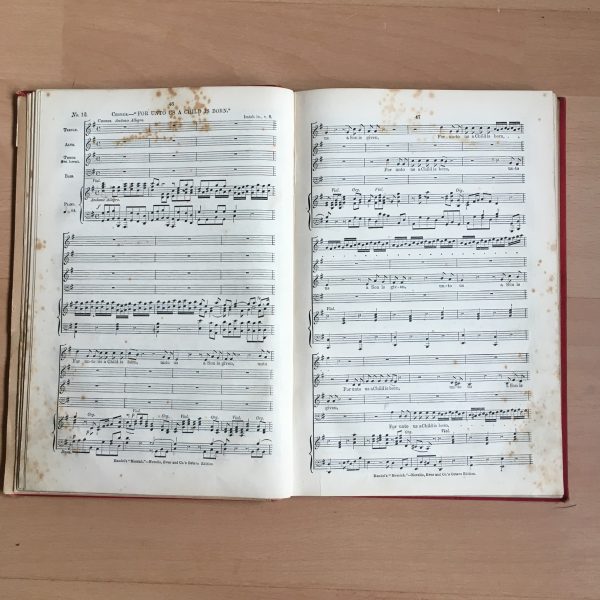 Handel: The Messiah Novello’s Edition Sacred Oratorio Vocal Score