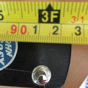 John Grey & Sons 5-String Banjo with Case. Blue logo