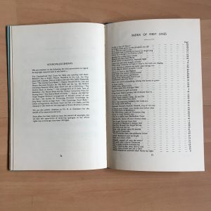 Kingsway Carol Book Harmony Edition Evans Brothers Ltd