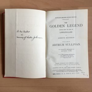 The Golden Legend Novello’s Original Octavo Edition