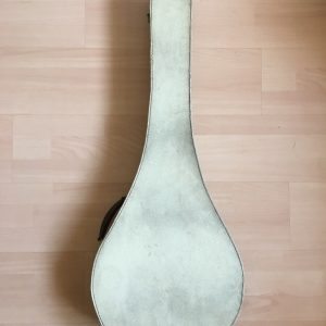 John Grey & Sons 5-String Banjo with Case. Blue logo