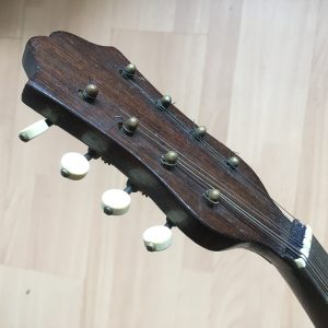 Neapolitan Mandolin with Butterfly inlay and case