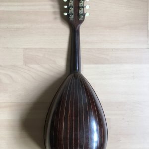 Neapolitan Mandolin with Butterfly inlay and case