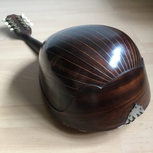 Neapolitan Mandolin with Butterfly inlay and case