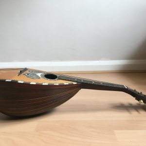 Neapolitan Mandolin with Butterfly inlay and case