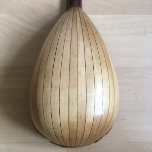 Neapolitan Mandolin light bowl player late 1800s