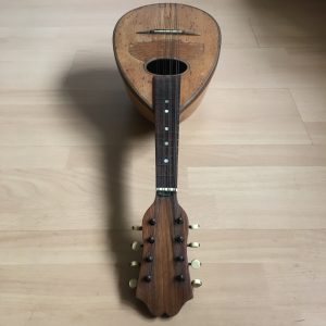 Neapolitan Mandolin light bowl player late 1800s