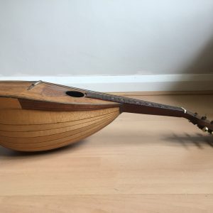 Neapolitan Mandolin light bowl player late 1800s