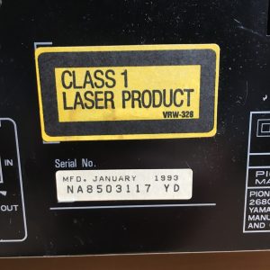 1993 Pioneer CLD-150K LaserDisc