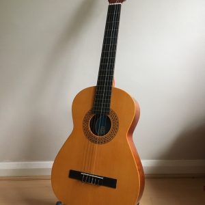 1970s BM Clasico Spanish Guitar Solid Top Made in Spain with soft case