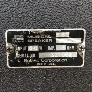 Roland SST-80 High Performance Speaker Studio Monitor Japan